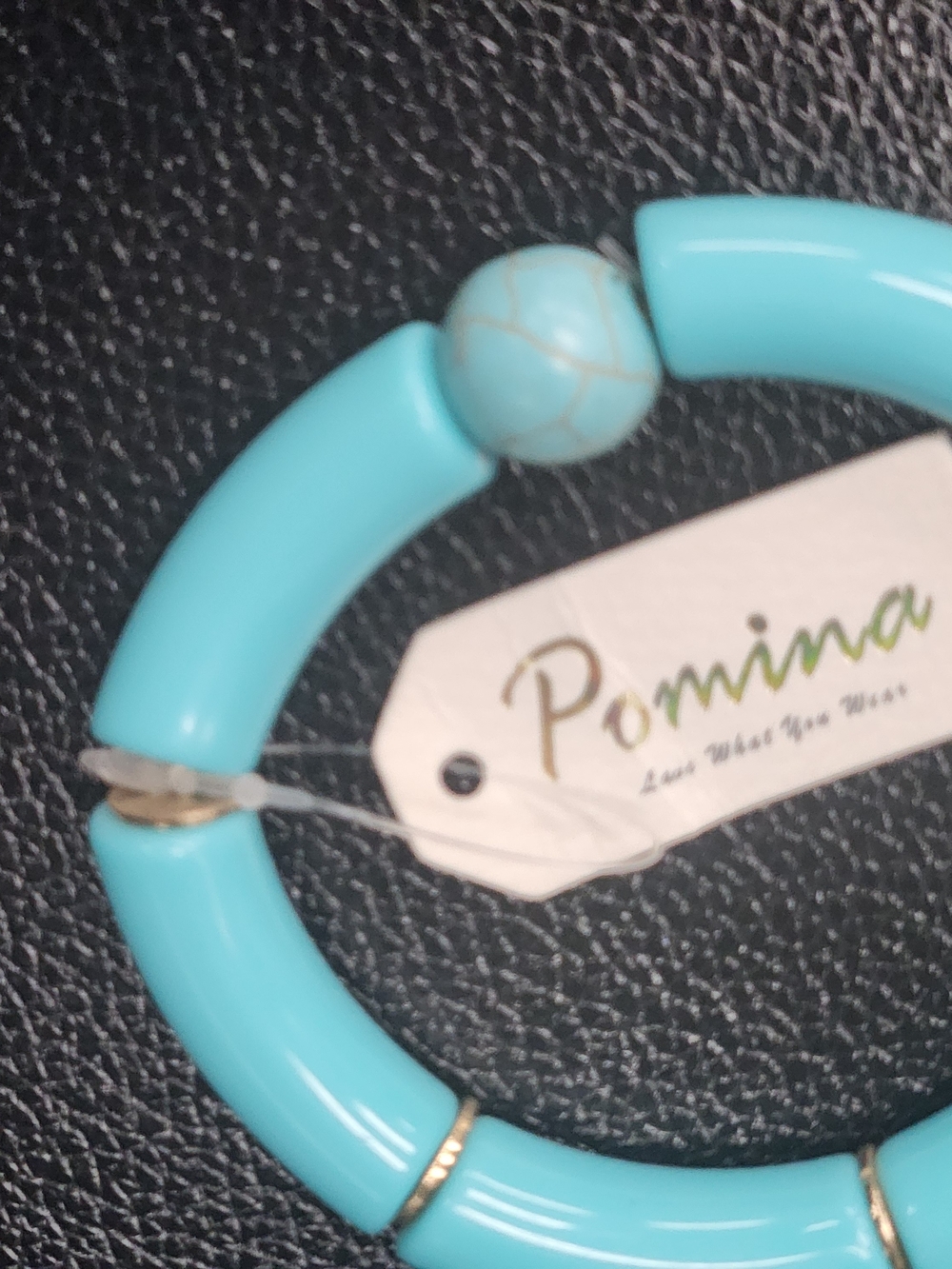 Turquoise Beaded Stretch Bracelet